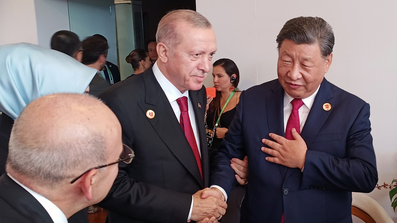 Erdoğan ile Asyalı liderler arasında samimi anlar