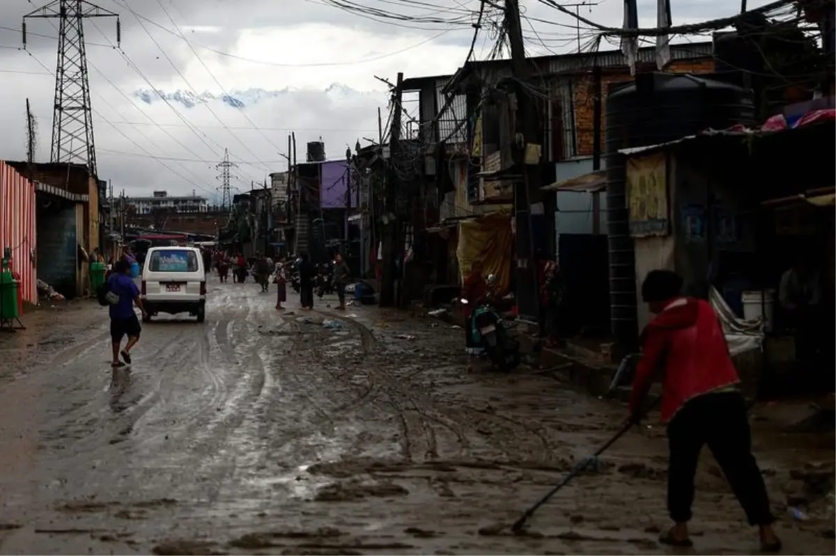 nepalde siddetli yagislar 47 can aldi rfja1U6E